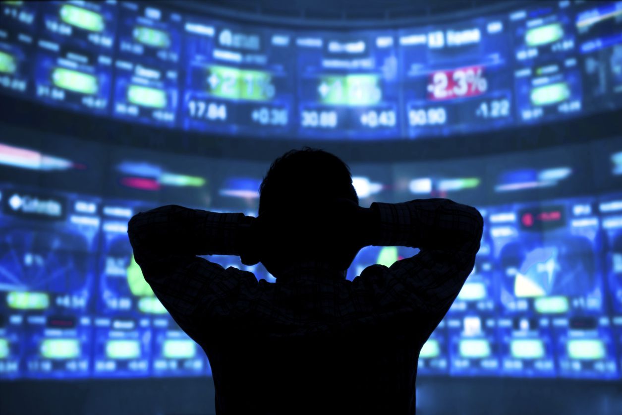 Photo of stock chart rising
